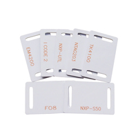 Bracelet de billet de puce intelligente en gros NFC Tag RFID Bracelet en tissu tissé pour les événements