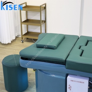 KISEN Multifunctional Hair Wash Shampoo Bed Moxibustion Bed Foot Bath Water Circulation Massage Bed for <b>Physical</b> Therapy Shop - Product Image 3