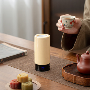 <b>Ceramic</b> Electric Incense Burner With Digital Display For Home And Car Use Aromatic <b>Diffuser</b> Timer Temperature Control - Product Image 1