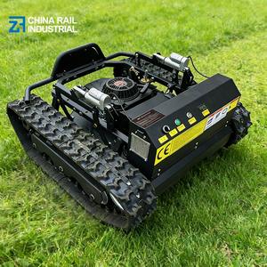 Tondeuse à <span class=keywords><strong>gazon</strong></span> télécommandée de 550mm Tondeuse à <span class=keywords><strong>gazon</strong></span> tout-terrain Robot réglable en hauteur de 260mm, adapté à la coupe de l'herbe sur les pentes - Product Image 5