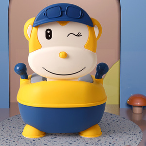 Asiento de entrenamiento para ir al baño para niños con tapa y asa para niños pequeños de 1 a 6 años, diseño de personajes, material PP - Product Image 2
