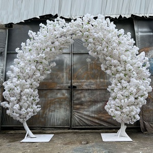 Boda Artificial caída de cerezo árbol llorando Cerezo blanco Cerezo árbol para interior al aire libre hogar boda decoración - Product Image 5