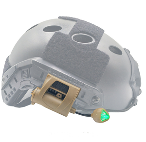 ไฟฉาย DFA02 LED 4 โหมดแสงสว่าง แบบยุทธวิธี ติดหมวกพร้อมราง - Product Image 4