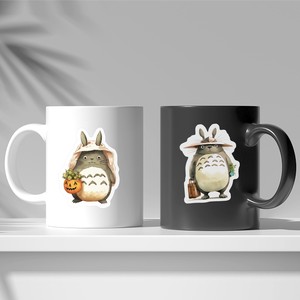 50 autocollants <span class=keywords><strong>Totoro</strong></span> pour téléphone portable, bagages, autocollants décoratifs imperméables, autocollants pour carnet d'enfants - Product Image 4