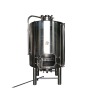Fermenteur conique en acier inoxydable DYE, kit de brassage artisanal de bière à domicile, petit récipient de fermentation de bière