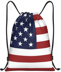 Custom All Country Promotional Activity Sale Football Cup World Double-shoulder <b>Drawstring</b> <b>Bag</b> Backpack for Event - Product Image 5