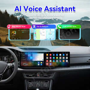 Foforfor Doppio Schermo Touch Interattivo da 10.1\" Android 15, Navigatore GPS Radio per <span class=keywords><strong>Auto</strong></span> per Volkswagen Tharu 2019-2022, Carplay Wireless - Product Image 4