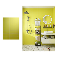 Carreaux et panneaux muraux SPC multicolores imperméables pour baignoire, douche, salon, cuisine, hôtel, salles de bain