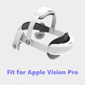 สายรัดศรีษะใส่สบายหัวอ่อนปรับได้ง่ายสำหรับ Apple Vision <span class=keywords><strong>Pro</strong></span> <span class=keywords><strong>VR</strong></span> - Product Image 2