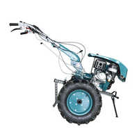 Motoculteur diesel BISON (CHINE) 6HP à deux roues pour la culture des sols agricoles