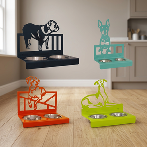 Pot pour chien décoratif en fer thermolaqué, écologique, léger, couleur personnalisée, style américain, utilisation intérieure/extérieure/jardin/sol - Product Image 3