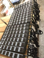 Système de son de contrôleur de séquenceur de puissance Audio professionnel GAX-1006 à 6 canaux pour l'église avec affichage LED
