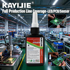 유리용 UV 접착제 KAYIIJIE 플라스틱 용접 본딕 활성화 접착제 금속 아크릴 크리스탈 광경화 자외선 로카 UV 접착제 - Product Image 2
