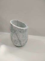 Seau à glace en marbre design moderne maison jardin refroidisseur de vin/refroidisseur de bouteilles pour les fêtes nouveauté du fournisseur en gros