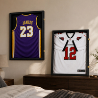 Présentoir à ouverture frontale pour maillots de baseball, de basketball et objets commémoratifs – Idéal pour les cadeaux