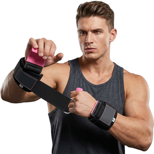 Correas de Muñeca Ajustables Unisex de Alta Resistencia, Transpirables, Acolchadas con Neopreno, Antideslizantes, con Ganchos de Seguridad, Protección Avanzada para Fitness - Product Image 1