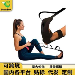 Bande de stretching Yiwu noire réglable pour la correction des jambes et la rééducation - Product Image 3