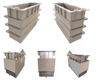 Bain d'électrolyse pour le décapage à l'acide et la placage électrolytique