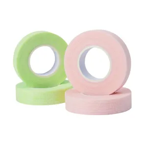 Colorful Medical Micropore Non Woven Tape And Makeup Tools For Eyelash Grafting Extension