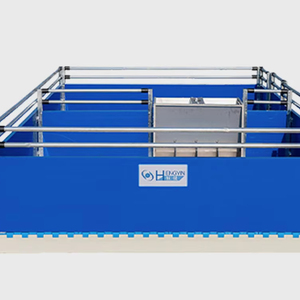 Venta al por mayor Durable de alta resistencia de larga vida útil para granja de cerdos Panel de PVC Valla de PVC - Product Image 1