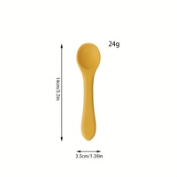 Nouvelles Cuillères Bébé en Gros 2026 – Cuillère Bébé en Silicone à Pointe Souple Première Étape, Qualité Alimentaire, Sans BPA pour Enfants
