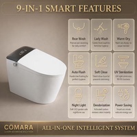 Offre Spéciale – Toilettes Intelligentes Économiques pour Hôtels et Domiciles, avec Capteur de Chasse d'Eau, Siphon en S, Siège Chauffant, Télécommande, Montage au Sol, Couvercle Automatique Garanti 3 Ans