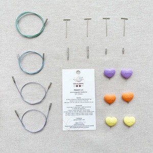 ชุดเข็มถักวงกลมแบบเปลี่ยนได้ 10 คู่ รุ่น PAMIR 3.5 ทำจากสแตนเลสคุณภาพสูง ยี่ห้อ Lotus Yarns - Product Image 5