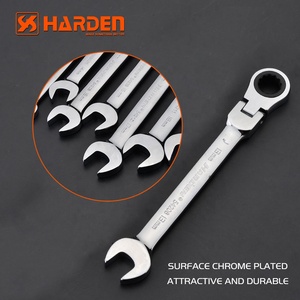 Jeu de clés à <span class=keywords><strong>cliquet</strong></span> combinées flexibles en chrome-vanadium Harden Professional Custom 15 mm - Product Image 4