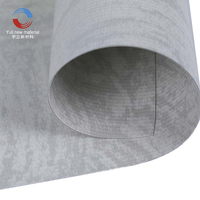 Stores en fibre de verre pour fenêtre, tissu occultant imperméable non tissé à motif imprimé, protection solaire