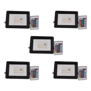 50 Wát RGB Flood Lights điều khiển từ xa nhiều màu phản xạ cho vườn ấm trắng COB SMD IP67 IP66 không thấm nước 300 Wát ROHS chứng nhận - Product Image 5