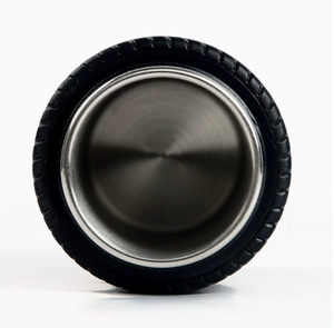 Thermos en acier inoxydable 304 <span class=keywords><strong>de</strong></span> 300 ml au design classique en forme <span class=keywords><strong>de</strong></span> roue <span class=keywords><strong>de</strong></span> voiture avec poignée, isolation <span class=keywords><strong>de</strong></span> 6 à 12 heures pour les voyages en voiture - Product Image 5