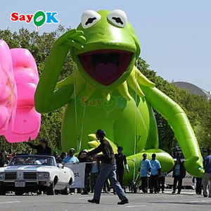 Modèle de <span class=keywords><strong>grenouille</strong></span> <span class=keywords><strong>Kermit</strong></span> gonflable géant personnalisé Sayok en PVC pour <span class=keywords><strong>la</strong></span> publicité d'événements - Product Image 5
