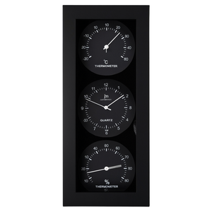Horloge murale (12x26cm) JUSTAMINUTE Noir JA 7071N - Product Image 2