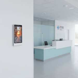 Affichage numérique mural de 32 pouces, écran tactile capacitif 10 <span class=keywords><strong>points</strong></span> (SZR32), système d'exploitation Android intégré, CMS, stockage <span class=keywords><strong>4</strong></span>+64 Go - Product Image 1