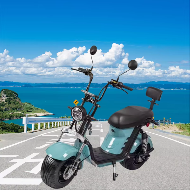 Citycoco 60V 1000W 2000W 3000W Warehouse 45 km/h COC EEC DOT Fat Tire Chopper Two-wheel Electric Scooter Powerful Adult Citycoco