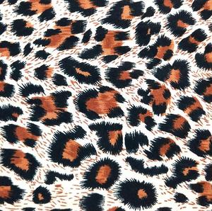 थोक क्लासिक तेंदुए ने शुद्ध कपास कपड़े गर्मियों के लिए नरम मुद्रण कपड़े के कपड़े कपड़े के कपड़े कपड़े के जूते बैग के बैग - Product Image 4