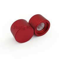 Kenop Pedal gitar elektrik, tombol putar Diameter 16mm kontrol Volume, kenop Audio