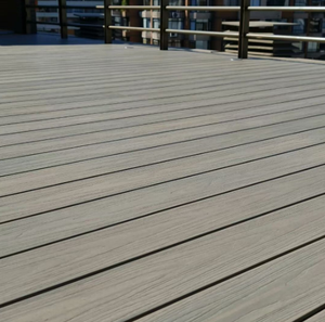 Compuesto de madera y plástico WPC Decking suelo exterior impermeable superficie 3D personalizada - Product Image 5