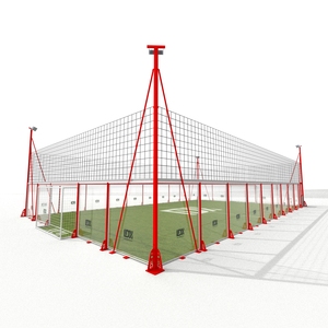 LDK Vente directe d'usine <span class=keywords><strong>Cage</strong></span> <span class=keywords><strong>de</strong></span> football fermée en verre clair <span class=keywords><strong>de</strong></span> haute qualité <span class=keywords><strong>avec</strong></span> <span class=keywords><strong>filet</strong></span> Terrain <span class=keywords><strong>de</strong></span> football - Product Image 1