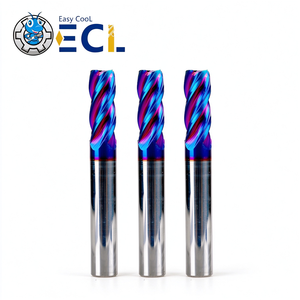ดอกกัดคาร์ไบด์เคลือบ AlTiN แบบ 4 ฟลุต สำหรับงาน CNC - Product Image 3
