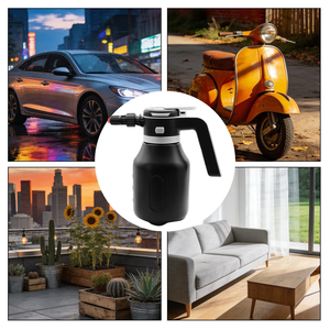 Versatile 2L Electric Foam Sprayer pp Plastic Anti-Explosion Battery Sprayer Handheld Sprayer for <b>Car</b>&Pet Care - Product Image 5
