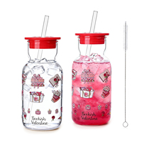 Vente directe usine – Verre borosilicate sans BPA, anti-fuite, compatible lave-vaisselle et micro-ondes, design moderne, 500ml/700ml, pour boissons glacées