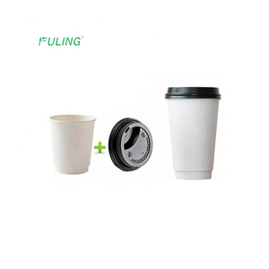 Tùy Chỉnh Thực Hiện Vasos Polipapel Phân Hủy Sinh Học 8Oz 10Oz 12Oz 16Oz 20Oz In Màu Dùng Một Lần Pp Dome Nắp Giấy Cốc Cà Phê - Product Image 6