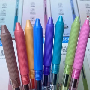 Stylo Gel à Pression DianShi 0,5 mm Grande Capacité Silencieux Séchage Rapide Corps en Plastique pour Bureau et École - Product Image 2