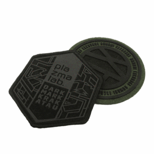 Sắt Trên Tùy Chỉnh Dập Nổi 3D Silicone Cao Su Logo Cảm Thấy Ngực Patches Phù Hiệu Cho Quần Áo - Product Image 2