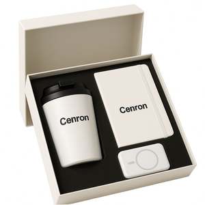 Customized Leather A5 <b>Notebook</b> Vacuum Tumbler Corporate Gift <b>Set</b> for Business Recognition-Christmas Promotional Gift Made China - Product Image 1