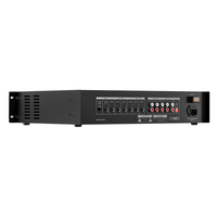 XIDLY Préamplificateur audio en rack PA de bonne qualité avec entrée auxiliaire à 5 entrées micro