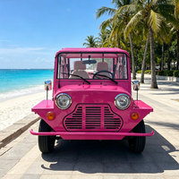 Voiture électrique Moke Beach Buggy 4 places, nouvelle conception, batterie lithium, certifiée EEC, 96V, version originale.