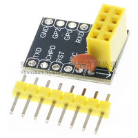 Pelat Adaptor ESP01/01S Adaptor ESP8266 ESP01 ESP01S untuk Jaringan Transceiver Wifi Serial