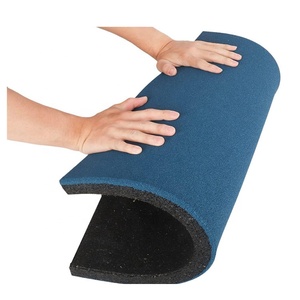 Lámina de Suelo de Goma para Crossfit, Suelo de Vinilo de Goma para Gimnasio, 1000mm x 1000mm x 20mm - Product Image 1